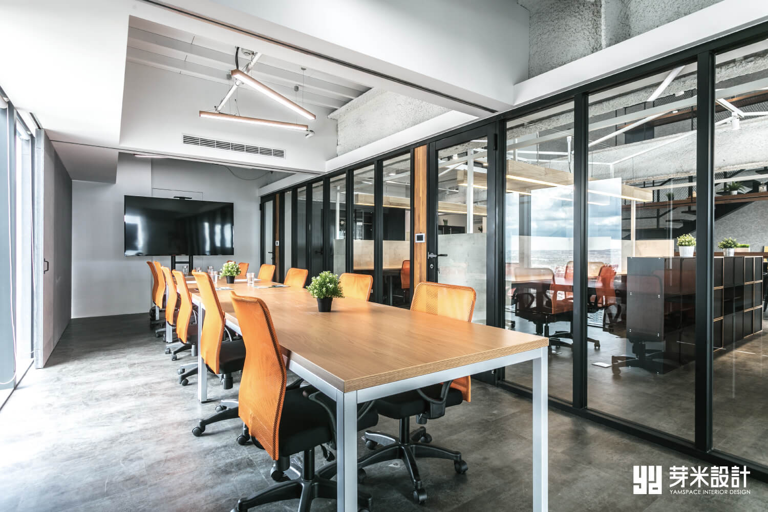 泓格科技辦公室空間設計-辦公室空間規劃