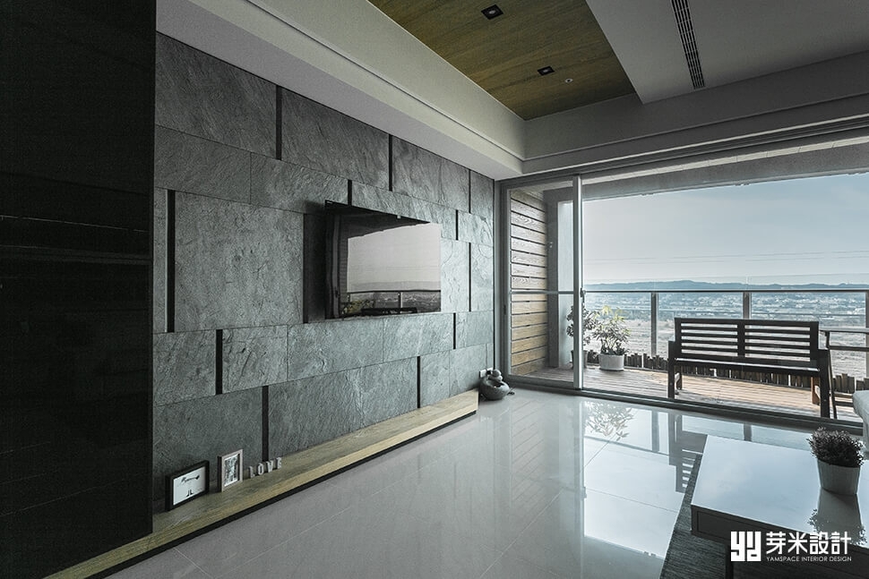 大理石材質牆面-台中室內設計公司