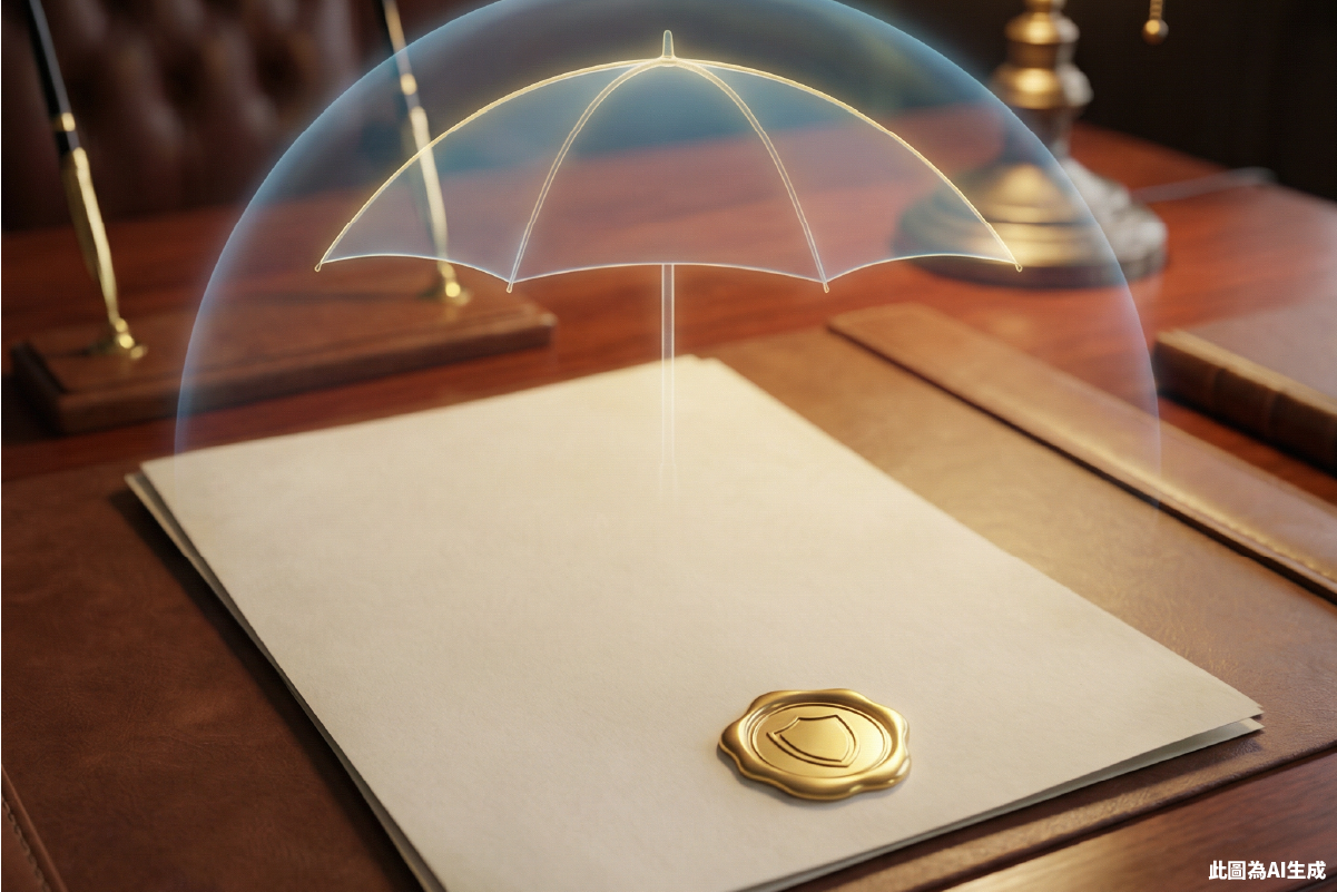 台中室內裝修審查費用大概多少? 室內裝修審查費用與保護傘示意圖